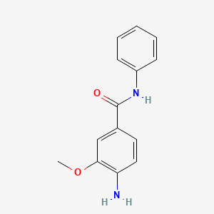 4-Amino-3-methoxy-N-phenylbenzamide
