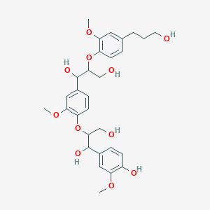 molecular formula C30H38O11 B15240646 Leptolepisol B 