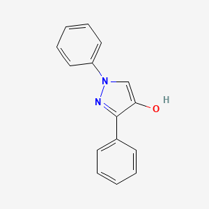 molecular formula C15H12N2O B1524068 1,3-Diphenyl-1H-pyrazol-4-ol CAS No. 1202029-92-2
