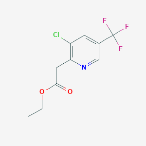 Ethyl 2-(3-chloro-5-(trifluoromethyl)pyridin-2-YL)acetate