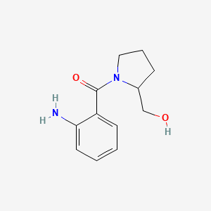 [1-(2-Aminobenzoyl)pyrrolidin-2-yl]methanol
