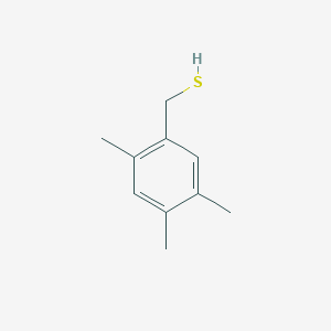molecular formula C10H14S B15240854 (2,4,5-Trimethylphenyl)methanethiol 