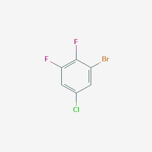 molecular formula C6H2BrClF2 B1524087 1-Bromo-5-chloro-2,3-difluorobenzene CAS No. 1160573-26-1