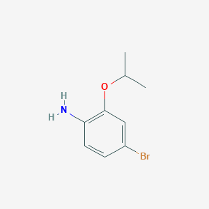 molecular formula C9H12BrNO B1524116 4-Bromo-2-isopropoxyaniline CAS No. 914482-43-2