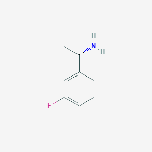 molecular formula C8H10FN B152412 (S)-1-(3-fluorophenyl)ethanamine CAS No. 444643-09-8