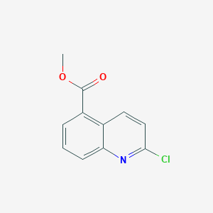 molecular formula C11H8ClNO2 B1524156 Methyl 2-chloroquinoline-5-carboxylate CAS No. 1192569-38-2
