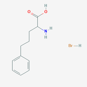 2-Amino-5-phenylpentanoic acid hydrobromide
