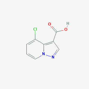 4-Chloropyrazolo[1,5-a]pyridine-3-carboxylic acid