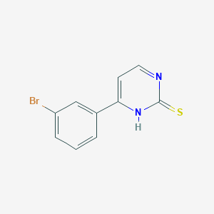 4-(3-Bromophenyl)pyrimidine-2(1H)-thione