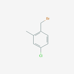 1-(Bromomethyl)-4-chloro-2-methylbenzene