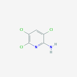 molecular formula C5H3Cl3N2 B1524195 3,5,6-三氯吡啶-2-胺 CAS No. 1378670-79-1