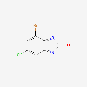 molecular formula C7H2BrClN2O B1524202 4-Bromo-6-chloro-2H-benzo[d]imidazol-2-one CAS No. 1035390-48-7