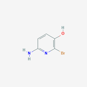 molecular formula C5H5BrN2O B1524213 6-氨基-2-溴吡啶-3-醇 CAS No. 1187930-22-8