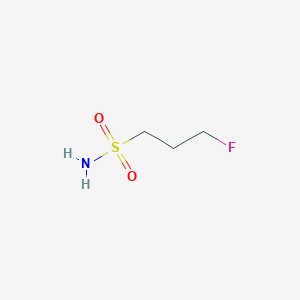 molecular formula C3H8FNO2S B1524215 3-Fluoropropane-1-sulfonamide CAS No. 1033906-62-5