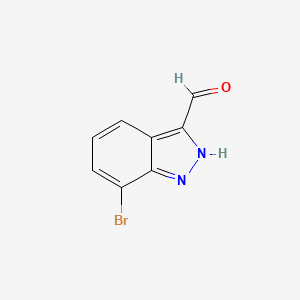7-Bromo-1H-indazole-3-carbaldehyde