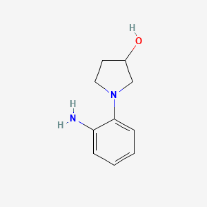 1-(2-Aminophenyl)pyrrolidin-3-ol