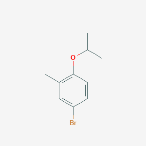 molecular formula C10H13BrO B1524246 4-Bromo-1-isopropoxy-2-methylbenzene CAS No. 749927-58-0
