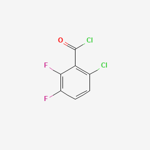 molecular formula C7H2Cl2F2O B1524247 6-氯-2,3-二氟苯甲酰氯 CAS No. 1208078-25-4