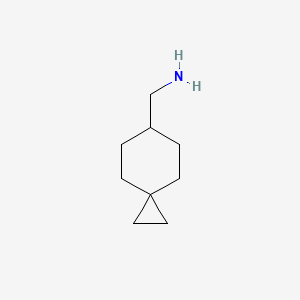 molecular formula C9H17N B1524248 螺[2.5]辛烷-6-基甲胺 CAS No. 877201-35-9
