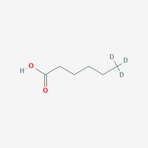 molecular formula C6H12O2 B152425 Hexanoic-6,6,6-d3 acid CAS No. 55320-69-9