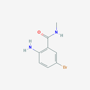 molecular formula C8H9BrN2O B1524251 2-Amino-5-bromo-N-methylbenzamide CAS No. 1257996-85-2