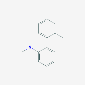 molecular formula C15H17N B15242520 N,N,2'-Trimethyl-[1,1'-biphenyl]-2-amine 