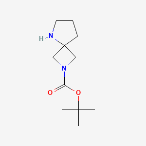 molecular formula C11H20N2O2 B1524255 Tert-butyl 2,5-diazaspiro[3.4]octane-2-carboxylate CAS No. 1086398-02-8