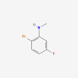 (2-Bromo-5-fluoro-phenyl)-methyl-amine
