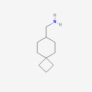molecular formula C10H19N B1524267 螺[3.5]壬-7-基甲胺 CAS No. 877125-98-9
