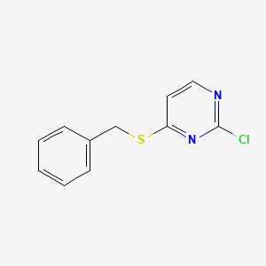 4-(Benzylsulfanyl)-2-chloropyrimidine