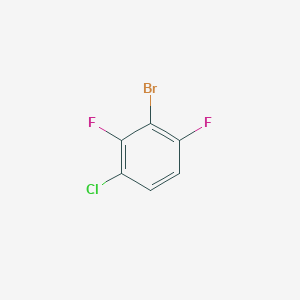 molecular formula C6H2BrClF2 B1524273 2-Bromo-4-chloro-1,3-difluorobenzene CAS No. 229180-34-1
