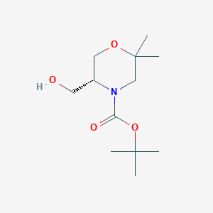 (R)-4-Boc-5-Hydroxymethyl-2,2-dimethyl-morpholine