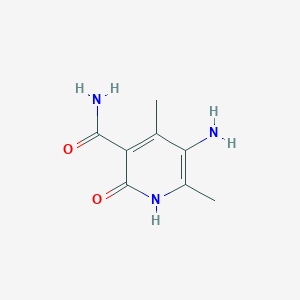5-Amino-4,6-dimethyl-2-oxo-1,2-dihydro-3-pyridinecarboxamide