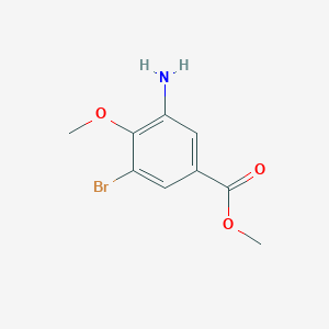 3-Amino-5-bromo-4-methoxy-benzoic acid methyl ester
