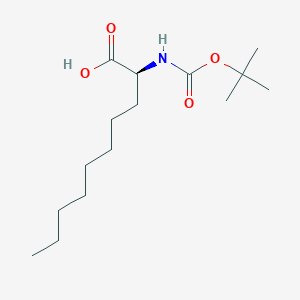 (S)-2-((tert-Butoxycarbonyl)amino)decanoic acid