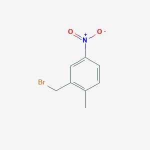 molecular formula C8H8BrNO2 B1524305 2-(溴甲基)-1-甲基-4-硝基苯 CAS No. 98799-27-0