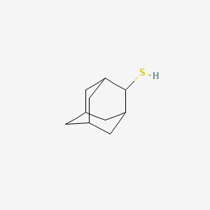 molecular formula C10H16S B15243268 2-Adamantanethiol 