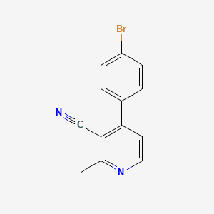 4-(4-Bromophenyl)-2-methylnicotinonitrile