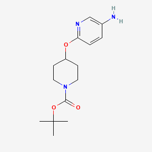 tert-Butyl 4-(5-aminopyridin-2-yloxy)piperidine-1-carboxylate