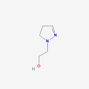 molecular formula C5H10N2O B1524354 2-(4,5-Dihydro-1H-pyrazol-1-yl)ethanol CAS No. 5677-75-8