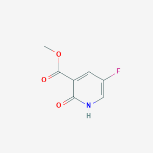 molecular formula C7H6FNO3 B15243782 Methyl 5-fluoro-2-oxo-1,2-dihydropyridine-3-carboxylate 