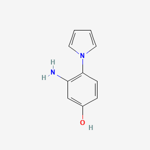 3-amino-4-(1H-pyrrol-1-yl)benzenol