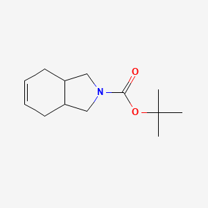 tert-Butyl 3a,4,7,7a-tetrahydro-1H-isoindole-2(3H)-carboxylate