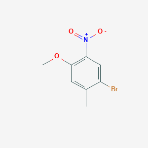 1-Bromo-4-methoxy-2-methyl-5-nitrobenzene