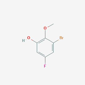 3-Bromo-5-fluoro-2-methoxyphenol