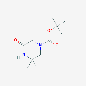 Tert-butyl 5-oxo-4,7-diazaspiro[2.5]octane-7-carboxylate