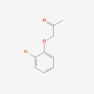 molecular formula C9H9BrO2 B1524407 1-(2-Bromophenoxy)propan-2-one CAS No. 40100-63-8