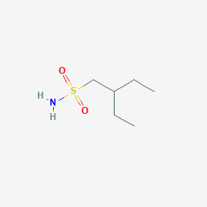 molecular formula C6H15NO2S B1524418 2-Ethylbutane-1-sulfonamide CAS No. 1249347-69-0