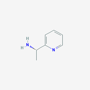 molecular formula C7H10N2 B152443 (S)-1-Pyridin-2-yl-ethylamine CAS No. 27854-90-6
