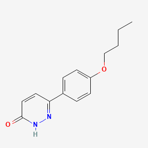 6-(4-butoxyphenyl)pyridazin-3(2H)-one